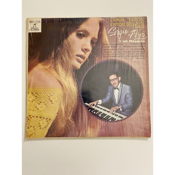 Sergio Perez Exitos Exitos Exitos Con El Mejor Organista De Mexico LP 1224 VG+
